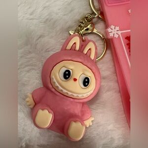 Labubu Princess Perch 3D Keychain/Bag Charm